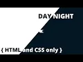TUTO CSS custom checkbox day night mode