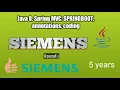 Siemens realtime java interview questions and answers Microservices interview questions