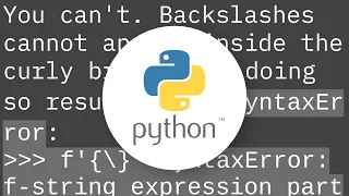 How to use newline n in f-string to format output in Python 3 6