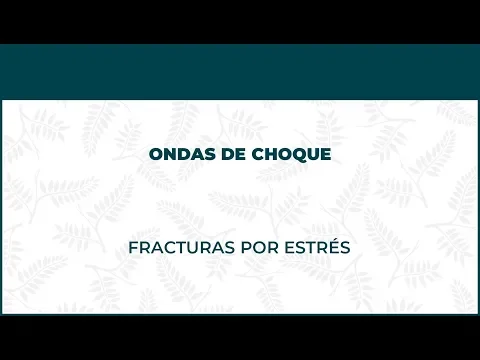 Fracturas Por Estrés. Ondas De Choque - FisioClinics Barcelona, Barna