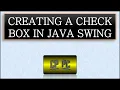BlueJ Creating a check box in Java Swing Transistor World