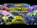 Every Cars 1 Piston Cup Racer Ranked