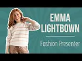 Emma Lightbown Fashion Presenter Showreel 2023
