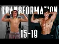 TEEN BODYBUILDER NATURAL TRANSFORMATION age 15-19 JESSE JAMES WEST