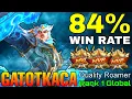 Download Lagu 84% Win Rate Gatotkaca MVP Tank - Top 1 Global Gatotkaca by Quality Roamer - Mobile Legends