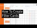 How To Create Filter Cards