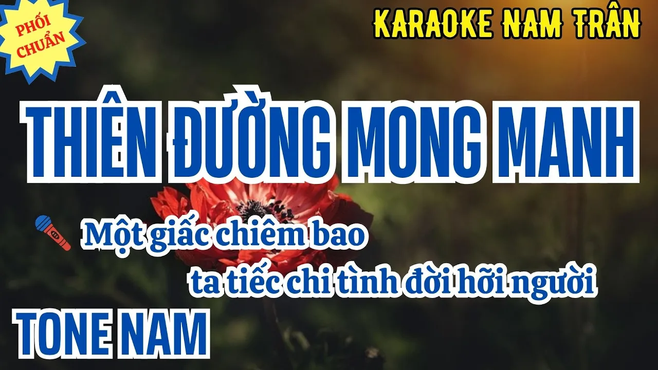 Thiên Đường Mong Manh Tone Nam | Nam Trân