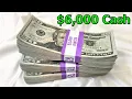 Counting 6 000 Cash in 20 Bills ASMR Make Money Online Motivation PropMoney com WATCH DAILY