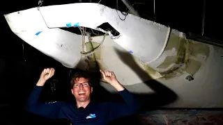 Making the boat 4 FEET LONGER | Windpuff’s Rebuild [S1 Ep 11]