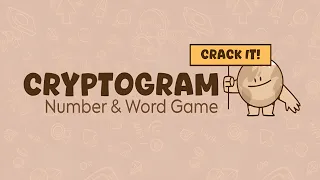Cryptogram Number Word Game by Smartronic IOS Gameplay