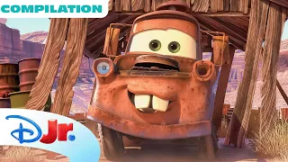 Every Mater S Tall Tale Short Pixar S Cars Toon Mater S Tall Tales Compilation Disneyjr 