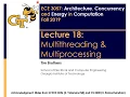 L18 Multiprocessors
