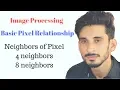 Basic Pixels Relationship Neighbors of Pixels-5 Hindi Urdu