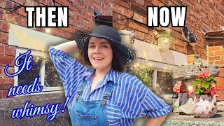 Turning my 1920s Outhouse into a Miniature Cottage Garden