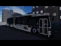 TSO Driving Bus on the M60 Select Bus Service