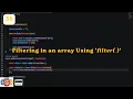 Building an Array Filter Using JavaScript Exploring JavaScript Day 36 ScratchStart00