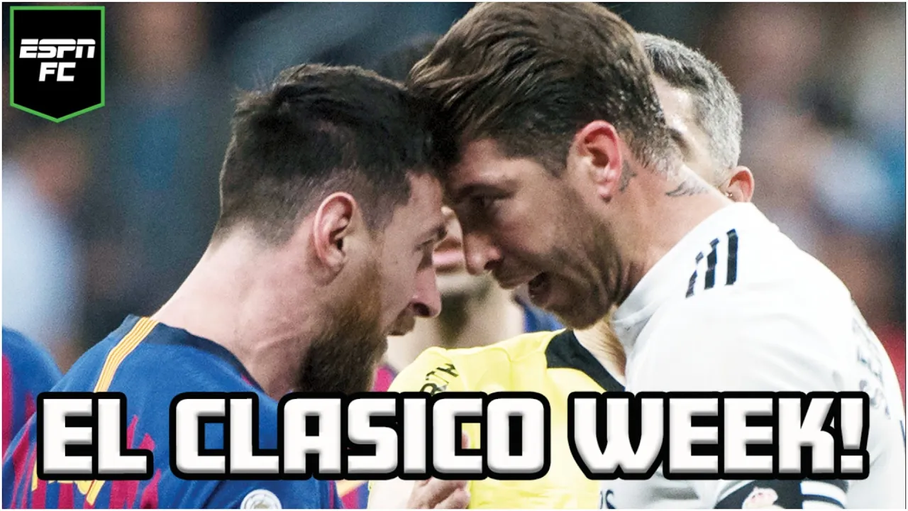 ???? EL CLASICO WEEK ???? Real Madrid vs. Barcelona, Man United NEWS & MORE! | ESPN FC Live