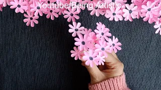Easy and Beautiful Paper Flower Making - Paper Craft