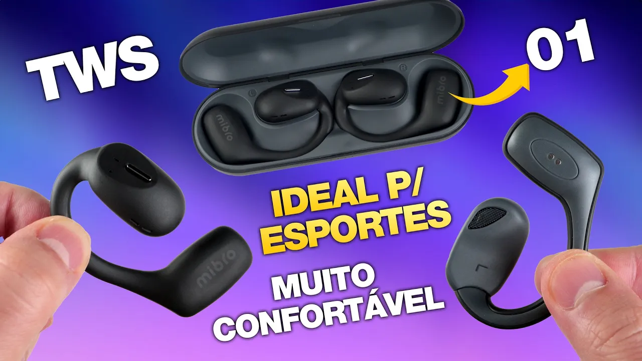 Melhor fone TWS para Esportes - Mibro 01 e Mibro AC1