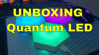 UNBOXING HEXAGON QUANTUM LED LIGHT