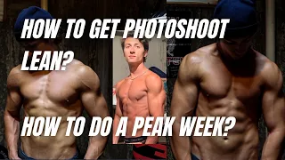 how to get photoshoot lean peak week