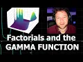 Factorials and the Gamma Function Geogebra and Python builds - for Stand Up Maths