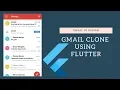 Createing Gmail UI Clone Using Flutter