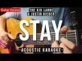 Download Lagu Stay [Karaoke Acoustic] - The Kid Laroi, Justin Bieber [Slow Version]