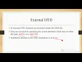 5 Web Development using PHP XML Basics 1 Part 8 XML DTD XML Schema