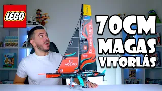 LEGmagasabb LEGO vitorlás! || LEGO 42174 Emirates Team New Zealand AC75 jacht