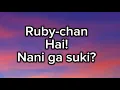 Download Lagu Rubi -chan Hai! Nani ga suki(TikTok Remix)