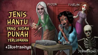 Download Jenis Hantu Indonesia yg Punah terlupakan + Illustrasinya  #HORORTIME Pujon, Dongga Longga, Tuselak MP3