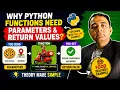 Why Python Functions Need Parameters Return Values Food Delivery Example