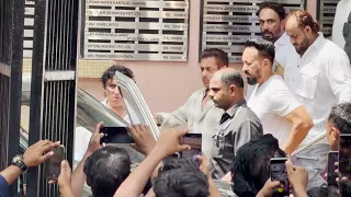 Emotional SALMAN KHAN, SANJAY KAPOOR WITH WIFE MAHEEP KAPOOR & OTHER CELEBS AT CREMATION