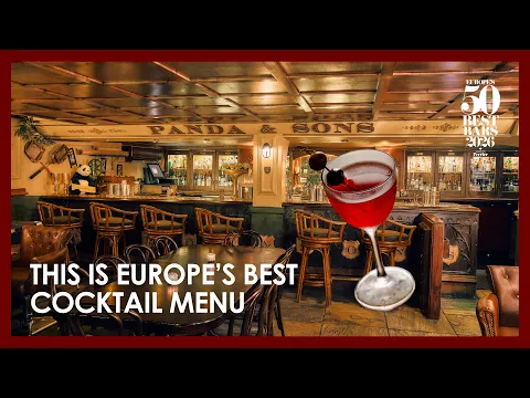 This is Europe's Best Cocktail Menu