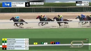 Gulfstream Park June 19 2026 Race 4