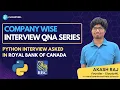How to add 2 numbers without using operator Python Question Asked in Royal Bank of Canada