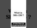 What is SHA-256