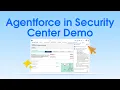 Salesforce Agentforce in Security Center Demo Setup Tutorial