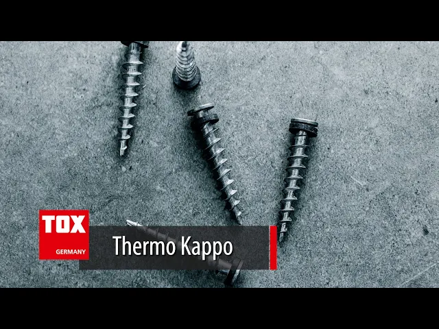 Izoliacinis kaištis TOX Thermo Kappo, 15 x 65 mm, TORX30, 6 vnt.