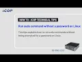 How to run sudo command without a password on Linux