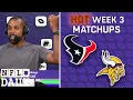 Previewing the Texans vs Vikings