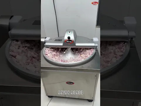 Bowl Chopper Machine / Vegetable Chopper Machine #bowlchoppermachine #niravfoodmachine