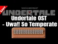 Undertale OST - Uwa So Temperate Kalimba Tutorial Tabs Easy