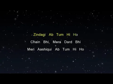 Download MP3 Tum Hi Ho - Aashiqui 2 (Karaoke Version)