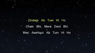 tum hi ho aashiqui 2 karaoke version