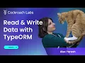 Using TypeORM to Read and Write Data to Cockroac B
