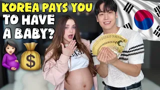 Korea Literally Pays You to Have a Baby?!😳🇰🇷 Lowest Birth Rate In The World