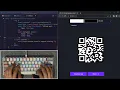 ASMR Programming - JavaScript QR Code Generator