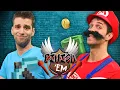 Minecraft vs Mario // FINISH 'EM! (ft. DusDavid)